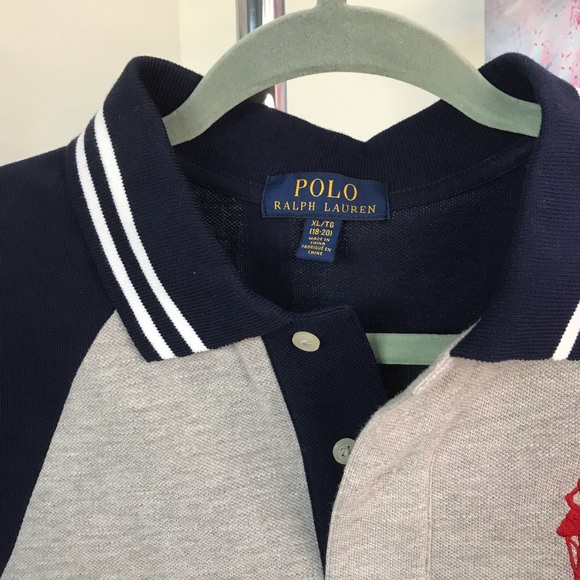 POLO RALPH LAUREN Big Boys Cotton Mesh Polo Shirt - Picture 4 of 4